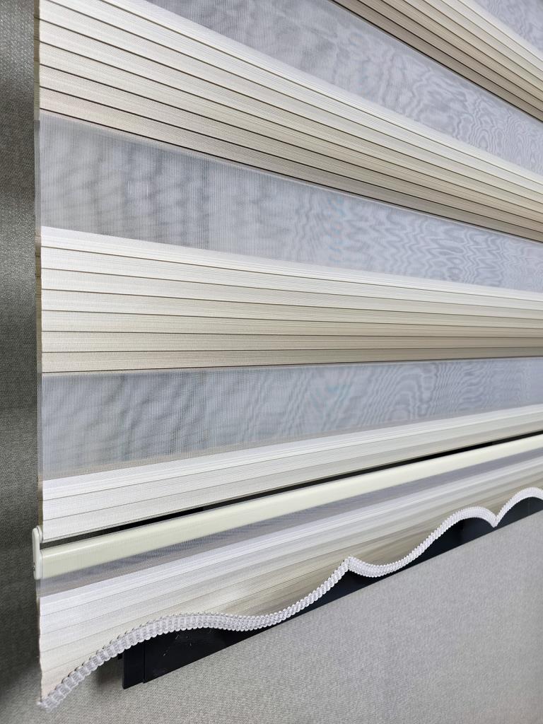 BBB Geniş Pliseli Renk Geçişli Zebra Stor Perde MZ293