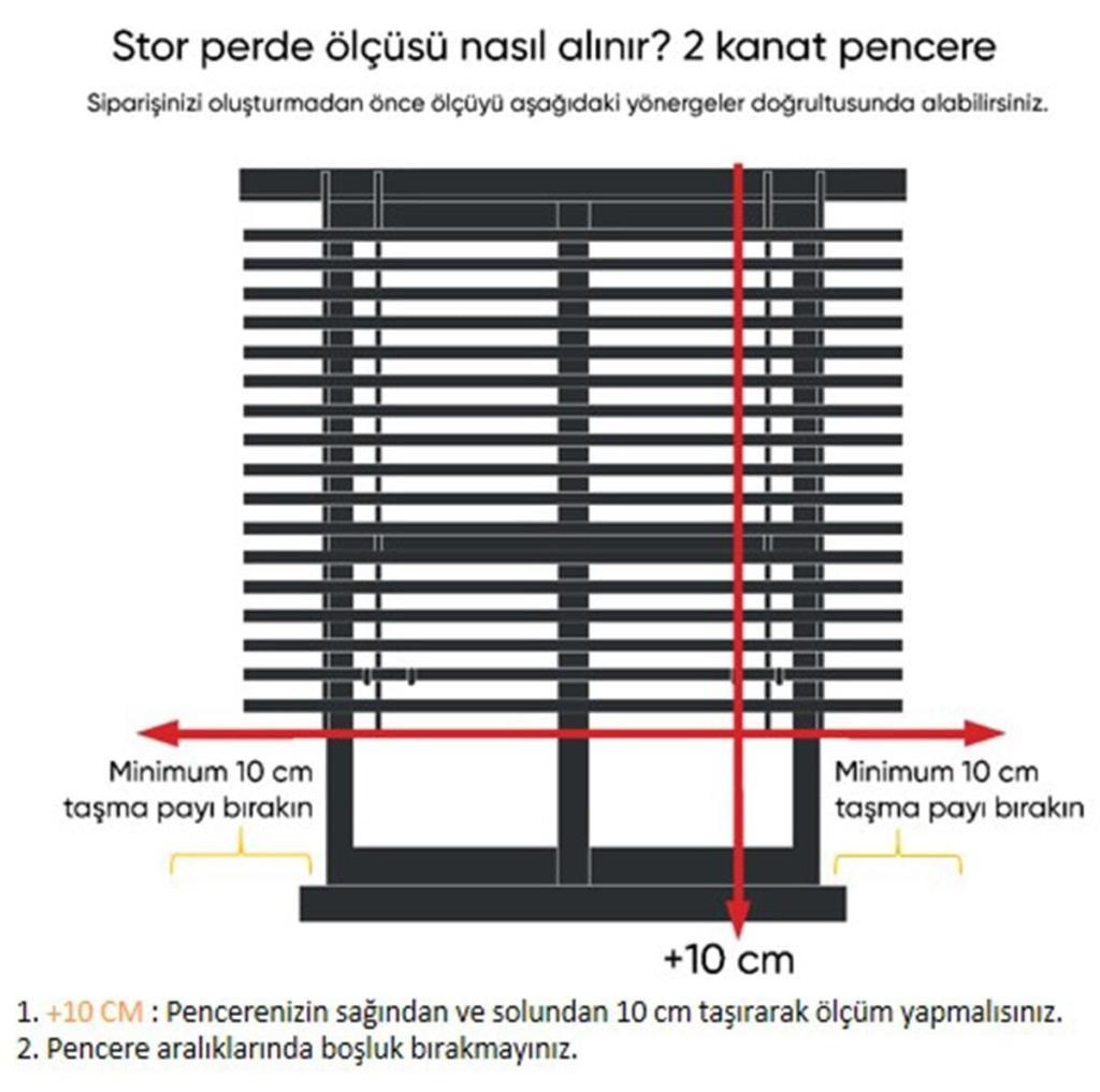 Meşe Renk Gerçek Ahşap Jaluzi 50mm Zincirli Redüktörlü Kurdelalı AJS1006 görsel