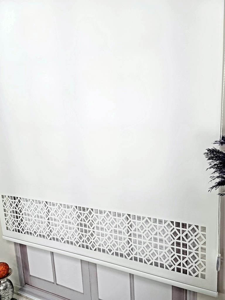 Stor Perde Desenli Lazer Kesim Kalın Kumaşlı ML104 görsel