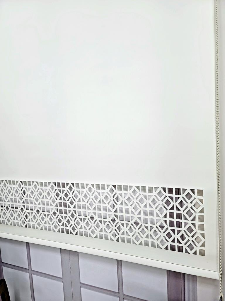 Stor Perde Desenli Lazer Kesim Kalın Kumaşlı ML104 görsel