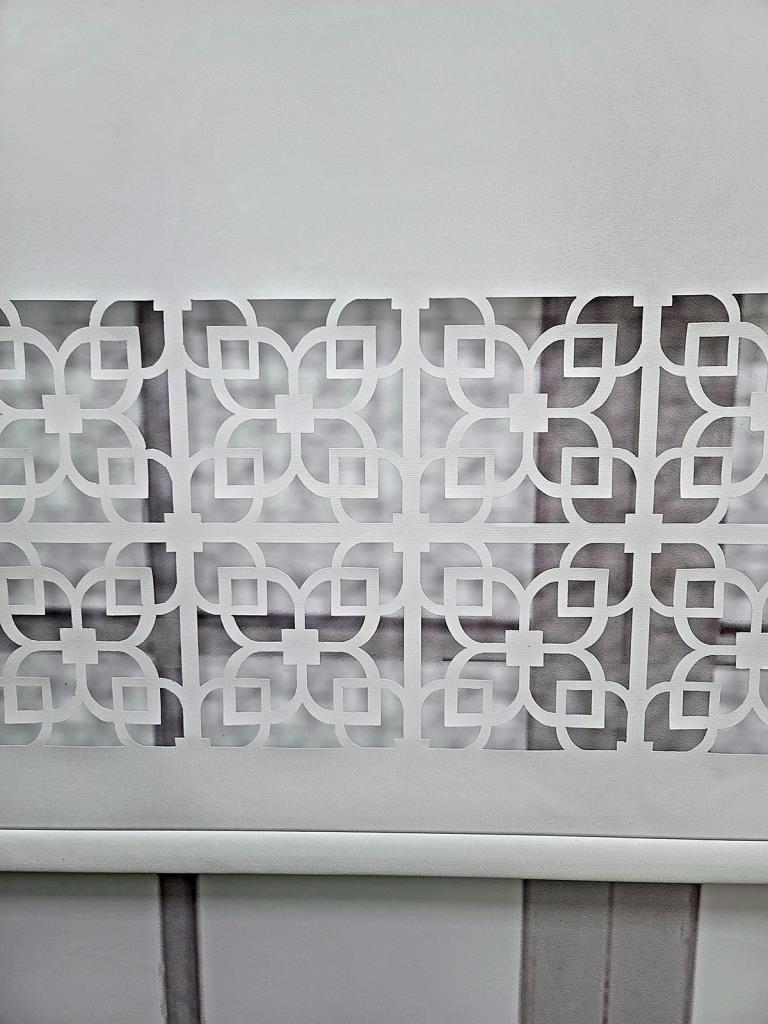 Stor Perde Desenli Lazer Kesim Kalın Kumaşlı ML105 görsel