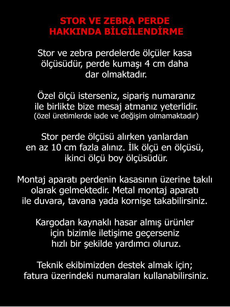 İnce Zebra Çizgili Tül ve Işık Geçirmez Blackout Stor perde TS2025BL görsel