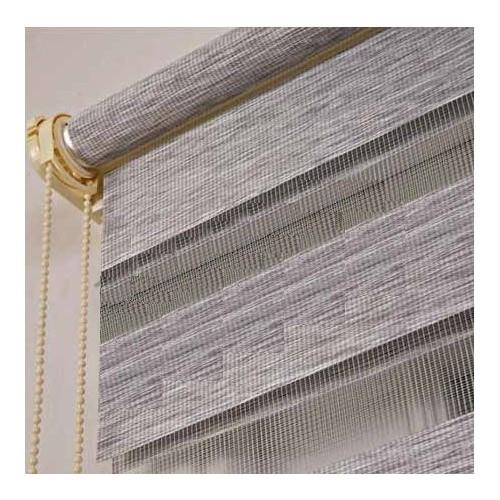 BBB Bambu Zebra Perde Gri MZ666 görsel