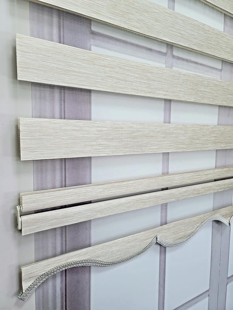 BBB Bambu Stor Zebra Perde 2 renk seçeneği görsel