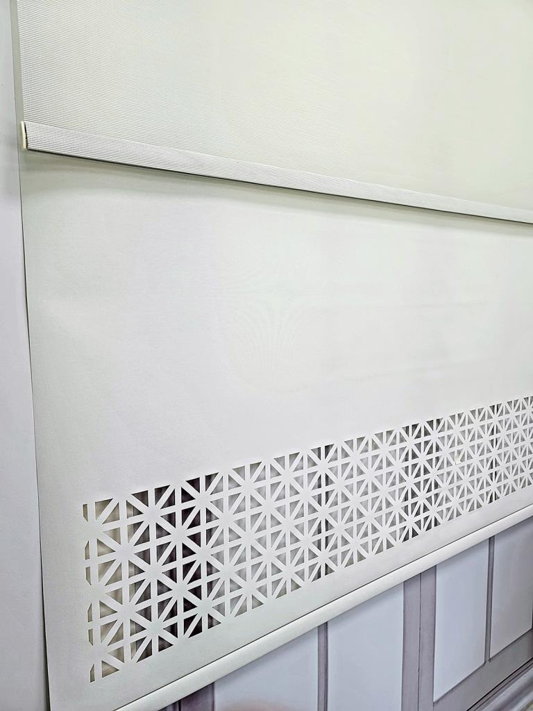 BBB Çift Mekanizmalı Lazer Kesim Tül ve Stor Perde MLT1045 görsel