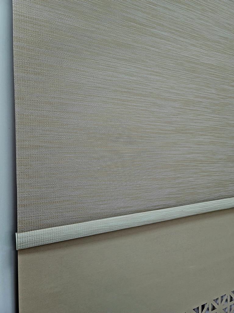 BBB Çift Mekanizmalı Lazer Kesim Tül ve Stor Perde MLT1045 görsel