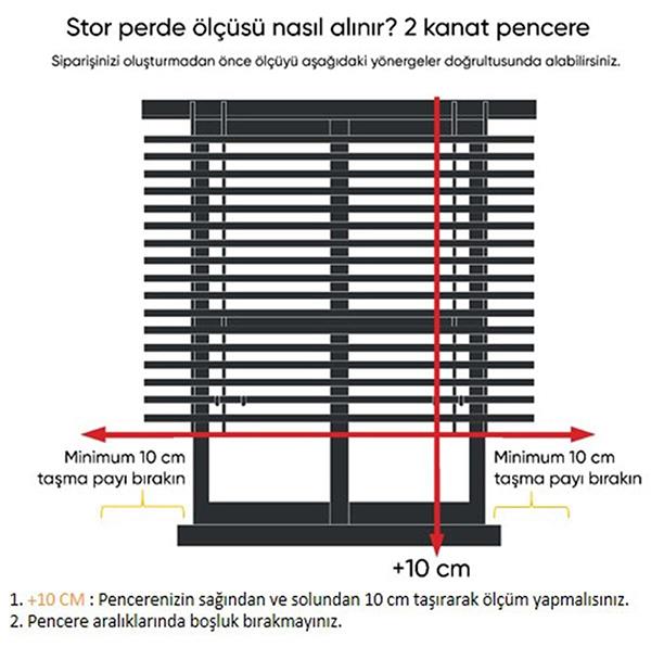 BBB Çift Mekanizmalı Tül ve Stor Perde TSY1002 görsel